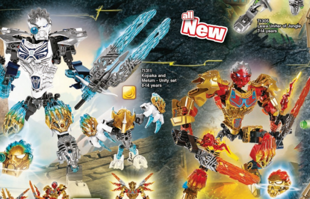 Nouveautés LEGO Bionicle 2016