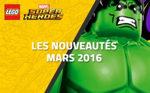 Marvel Super Heroes, les nouveautés de mars 2016	