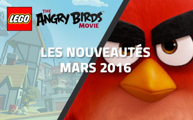 Angry Birds, les nouveautés de mars 2016