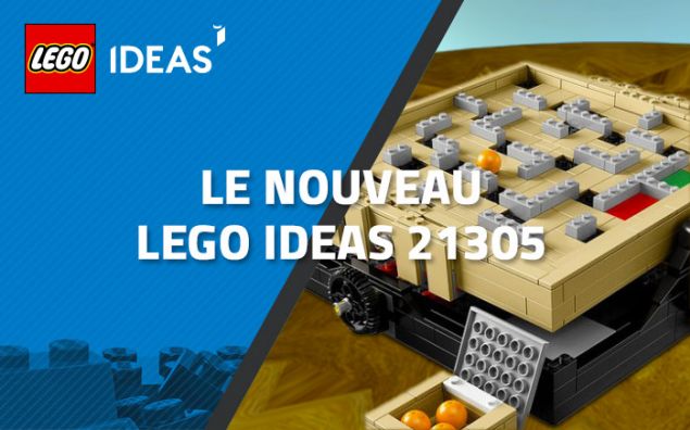 Le nouveau LEGO Ideas 21305  Maze enfin dévoilé !