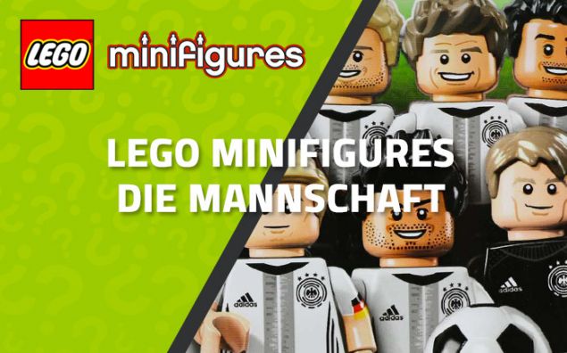 Les minifigures de l'équipe de la Mannschaft (71014)