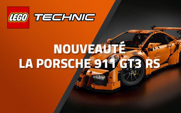 LEGO Technic : La nouvelle Porsche 911 GT3 RS !