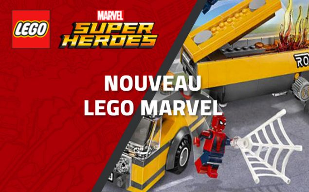 Nouveau LEGO Marvel 76067 - Tanker Truck Takedown