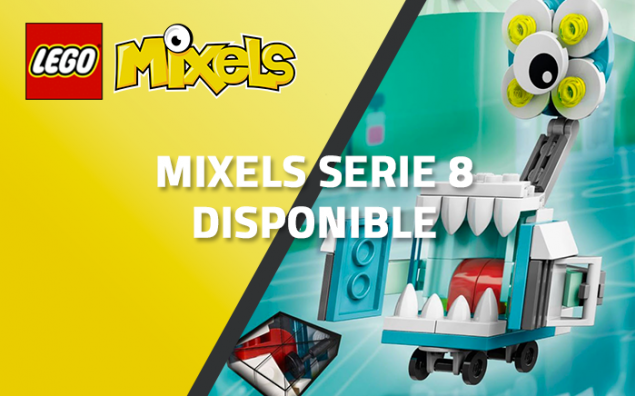 La série 8 des LEGO Mixels est disponible
