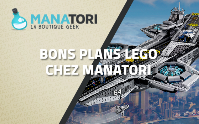 Bons plans LEGO chez Manatori La Boutique Geek !