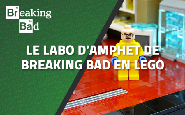 Le labo d'amphet de Breaking Bad en LEGO