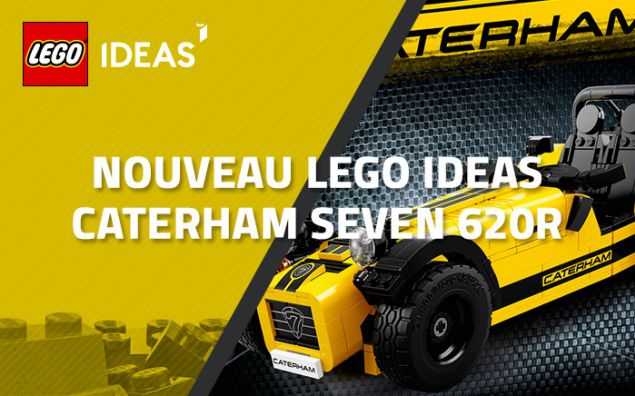 Le prochain LEGO Ideas 21307 Caterham Seven 620R