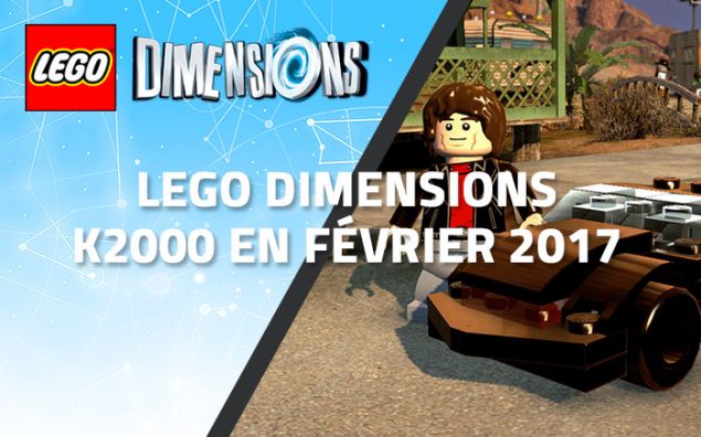 K2000 dans LEGO Dimensions en Février 2017