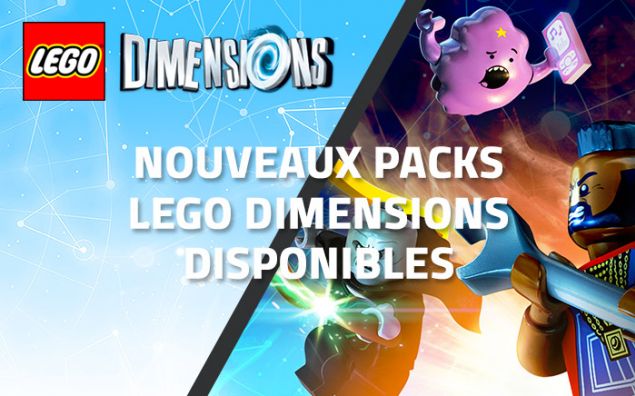 Les nouveaux packs LEGO Dimensions sont disponibles !
