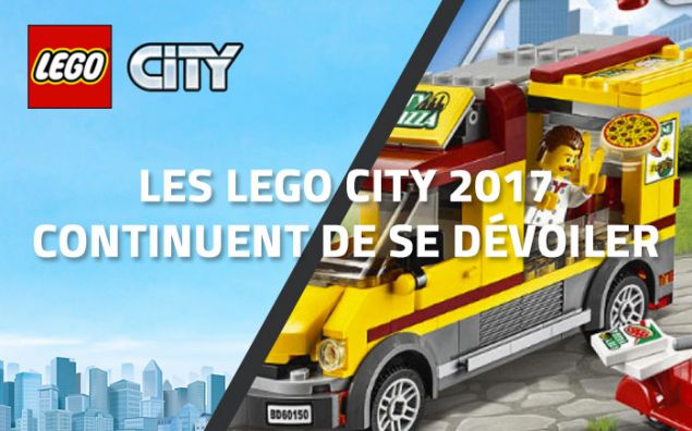 Les LEGO City 2017 continuent de se dévoiler