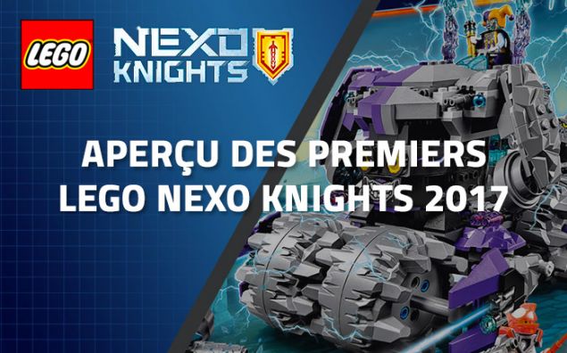 Aperçu des premiers LEGO Nexo Knights 2017