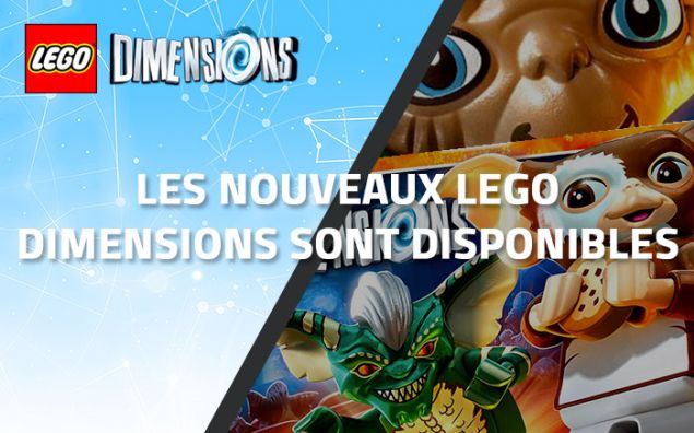 Les nouveaux LEGO Dimensions sont disponibles