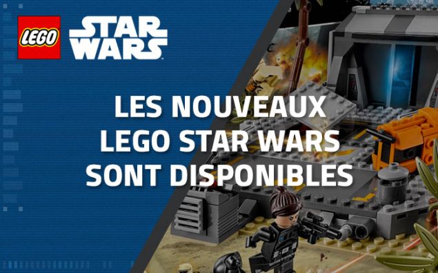 Les nouveaux LEGO Star Wars de 2017 sont disponibles