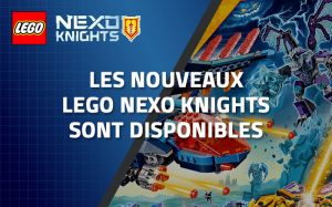 Les nouveaux LEGO Nexo Knights de 2017 sont disponibles
