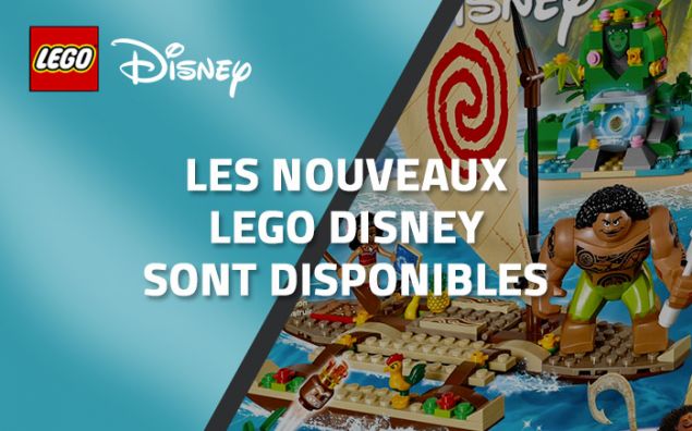 Les nouveaux LEGO Disney de 2017 sont disponibles