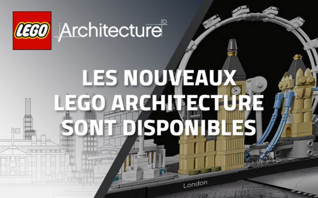 Les nouveaux LEGO Architecture de 2017 sont disponibles
