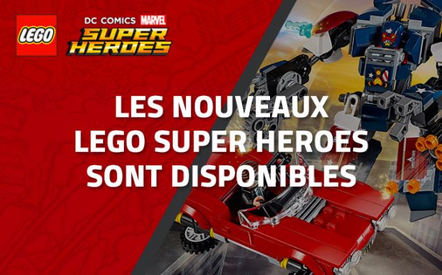 Les nouveaux LEGO Super Heroes de 2017 sont disponibles