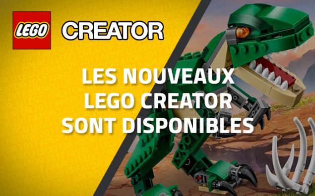 Les nouveaux LEGO Creator de 2017 sont disponibles