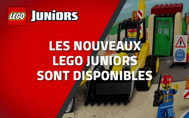 Les nouveaux LEGO Juniors de 2017 sont disponibles