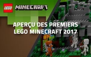 Aperçu des premiers LEGO Minecraft 2017