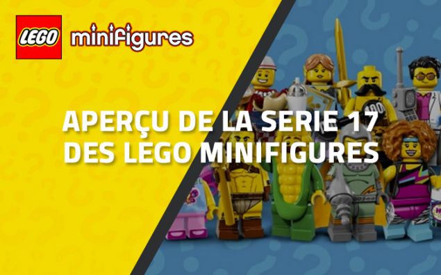 Aperçu de la série 17 des LEGO Minifigures (71018)