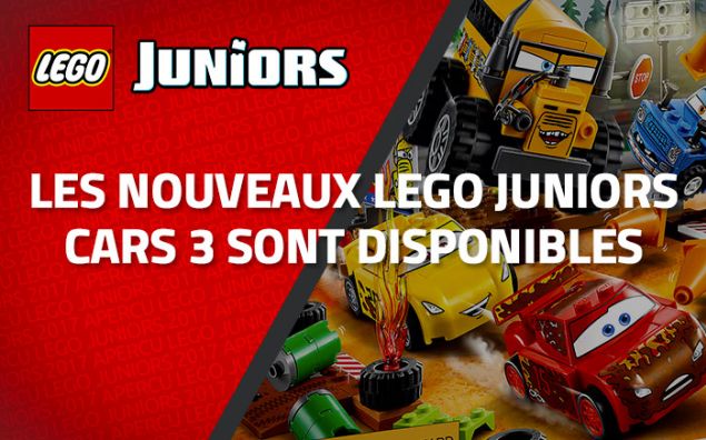 Les nouveaux LEGO Juniors Cars 3 sont disponibles