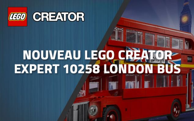 Nouveau LEGO Creator 10258 London Bus