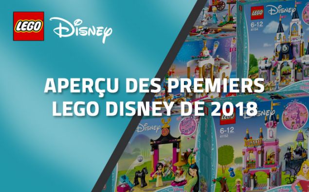 Aperçu des premiers LEGO Disney de 2018