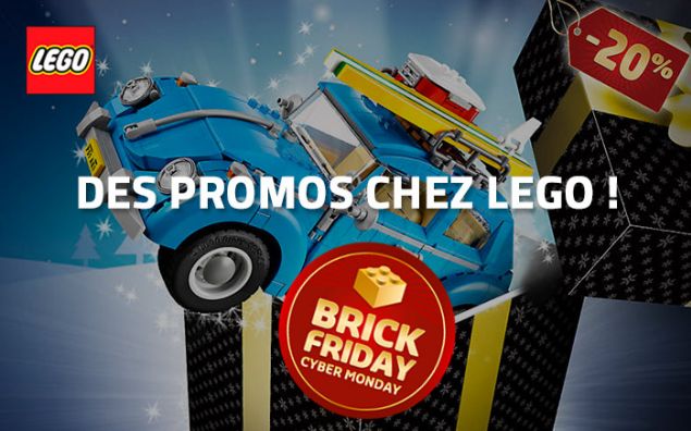 Des promos chez LEGO avec le Brick Friday / Cyber Monday