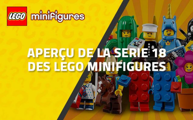 Aperçu de la série 18 des LEGO Minifigures 72021