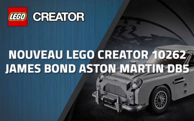 Nouveau LEGO Creator Expert 10262 James Bond Aston Martin DB5