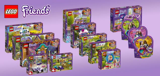 Aperçu des nouveaux LEGO Friends de 2019