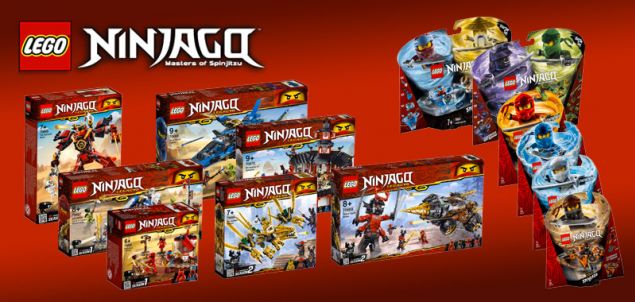 Aperçu des nouveaux LEGO Ninjago de 2019
