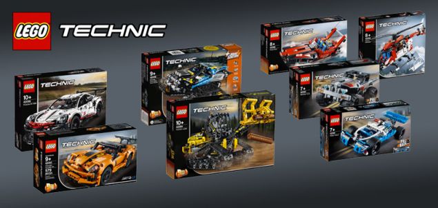 Aperçu des nouveaux LEGO Technic de 2019