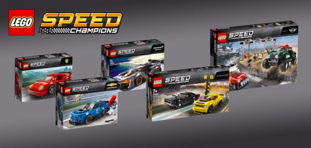 Aperçu des nouveaux LEGO Speed Champions de 2019