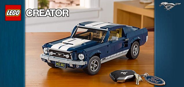 Nouveau LEGO Creator Expert 10265 Ford Mustang disponible