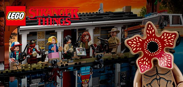 Nouveau LEGO Stranger Things 75810 The Upside Down