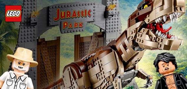 Nouveau LEGO Jurassic Park 75936 Le carnage du T. Rex