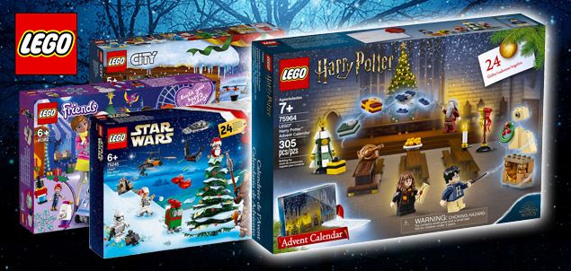 Aperçu des Calendriers de l'Avent LEGO 2019