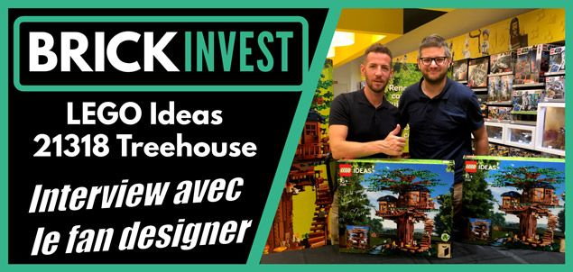 Interview avec Kevin Feeser, fan designer du LEGO Ideas 21318 Treehouse