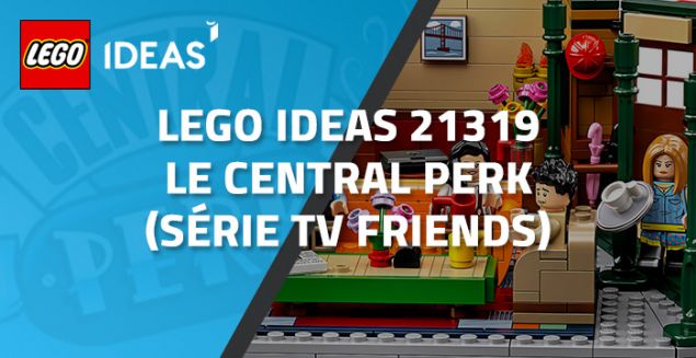 Nouveau LEGO Ideas 21319 Le Central Perk de Friends