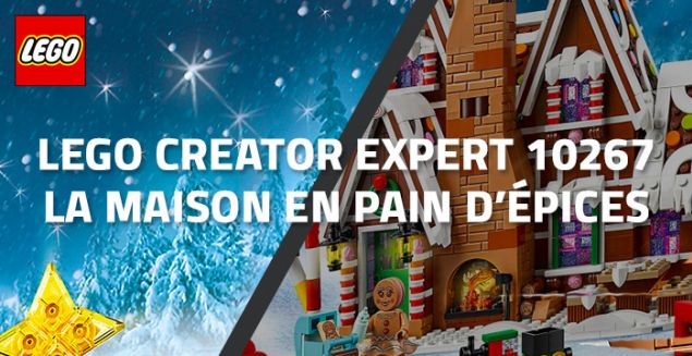 Nouveau LEGO Creator Expert 10267 La maison en pain d'épices