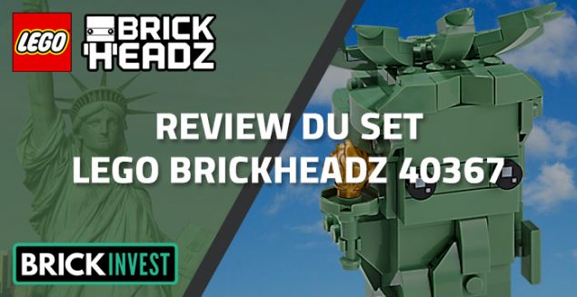 Review LEGO BrickHeadz 40367 Statue de la Liberté, par BrickInvest