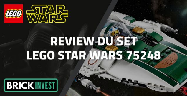 Review LEGO Star Wars 75248 Resistance A-Wing Starfighter, par BrickInvest