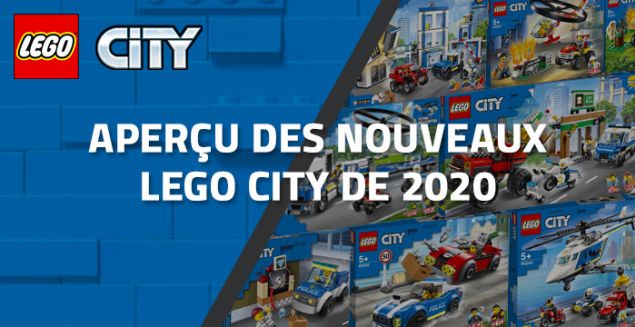 Aperçu des nouveaux LEGO City de 2020
