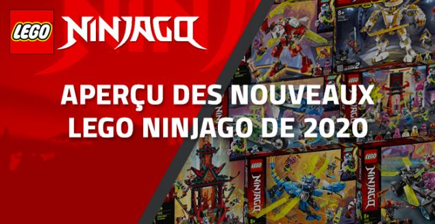 Aperçu des nouveaux LEGO Ninjago de 2020