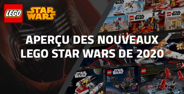 Aperçu des nouveaux LEGO Star Wars de 2020