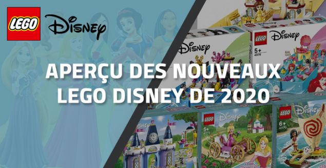 Aperçu des nouveaux LEGO Disney de 2020