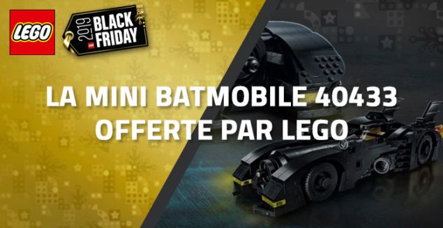 La Mini Batmobile 40433 offerte par LEGO