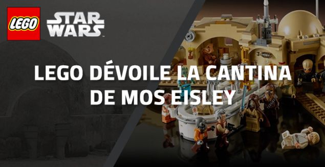 Star Wars : LEGO dévoile la Cantina de Mos Eisley